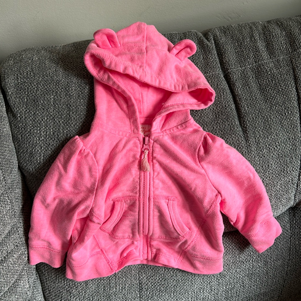 Cat& Jack Baby Girl’s Pink Hoodie